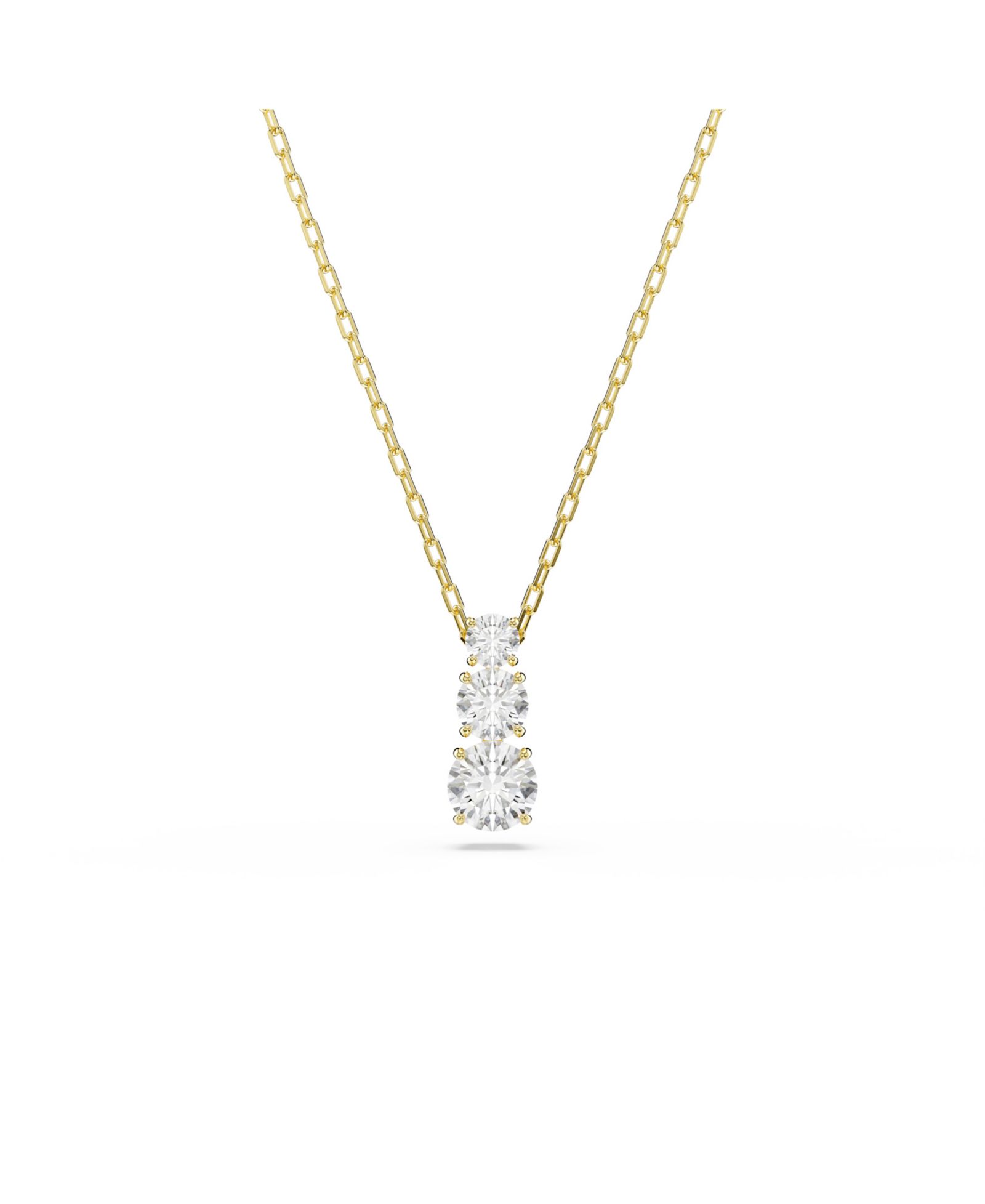 Swarovski подвеска-ожерелье Stilla Attract Gold-Tone Plated