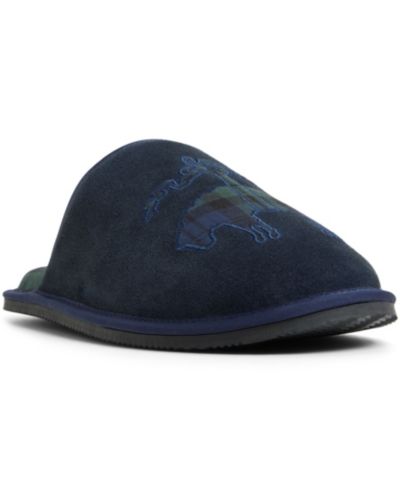Brooks Brothers Мужской Suede Slippers