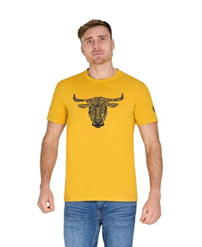 Raging Bull Men's YFC Word Bull Head T-Shirt