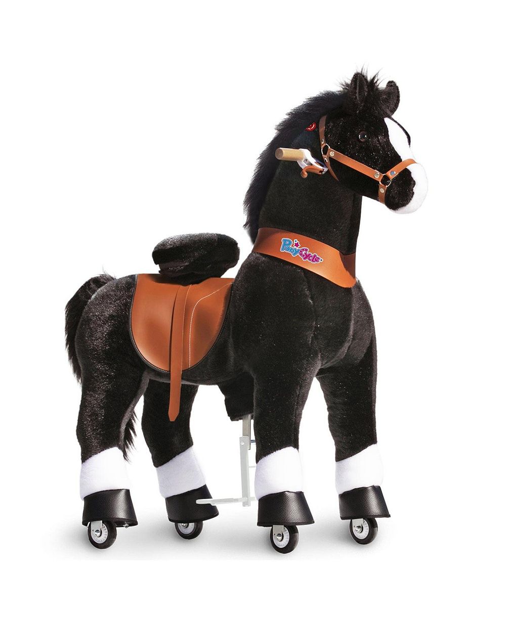 PonyCycle Ride-on Horse Black Model U для детей 7-12 лет