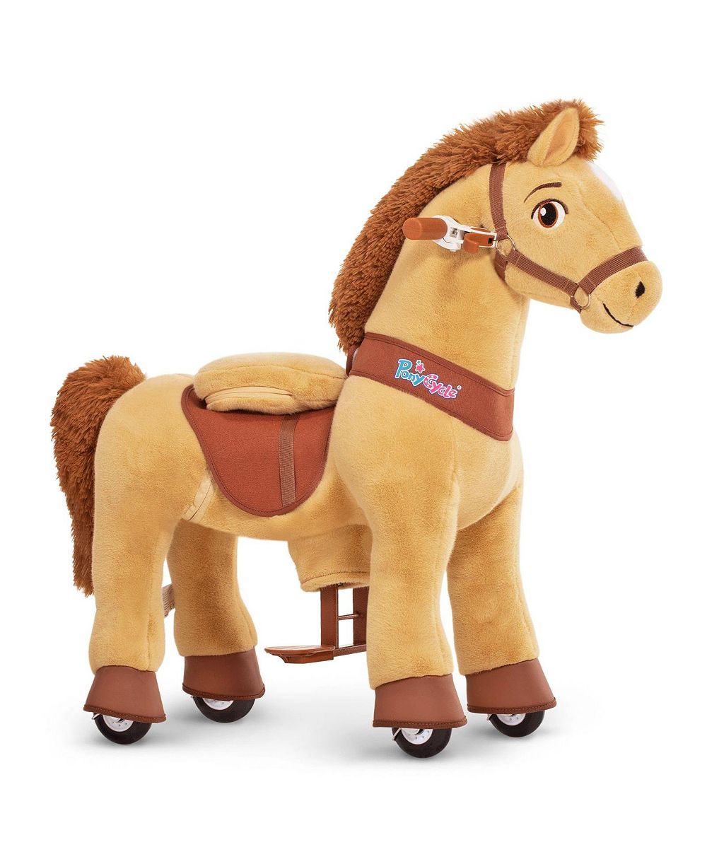 PonyCycle лошадка PonyCycle Light Brown Model E Size 3 для детей 3-4 лет