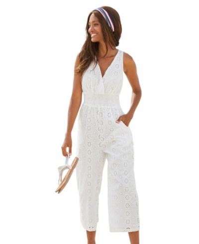 Комбинезон LASCANA Women's Sleeveless Eyelet