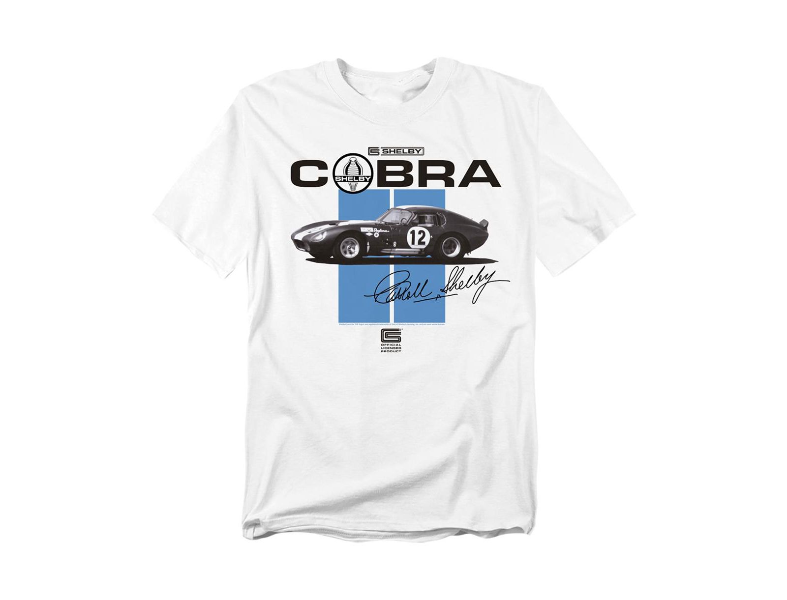 Shelby Cobra Men's Racing Stripes T-Shirt