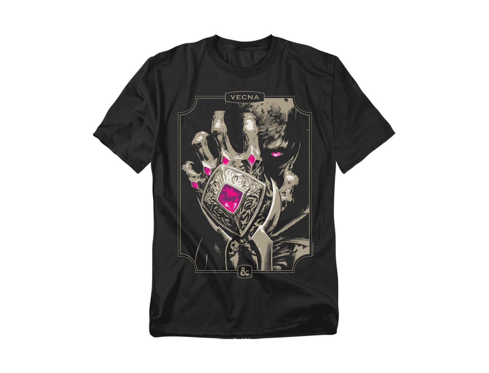 D&D Men's Dungeons and Dragons Vecna The Archlich T-Shirt