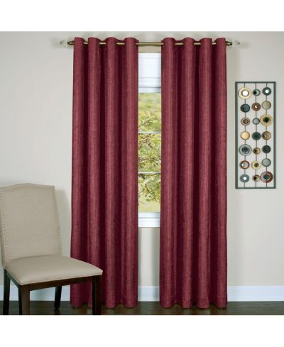 Окно занавеска Kate Aurora Vesper Room Darkening Crinkled Satin Lined