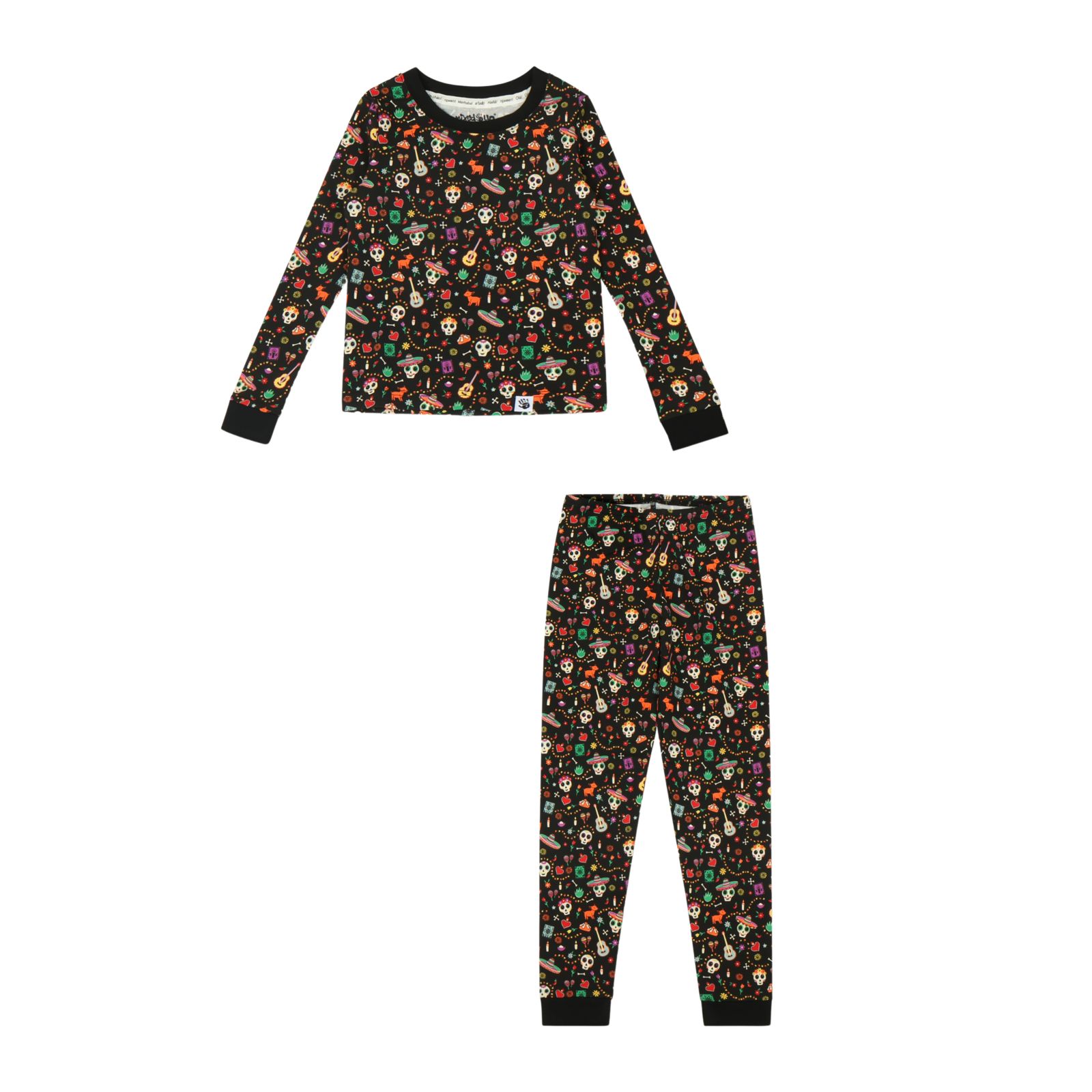 Mixed Up Clothing Набор из 2 предметов Día de los Muertos Calaveras & Icons Print