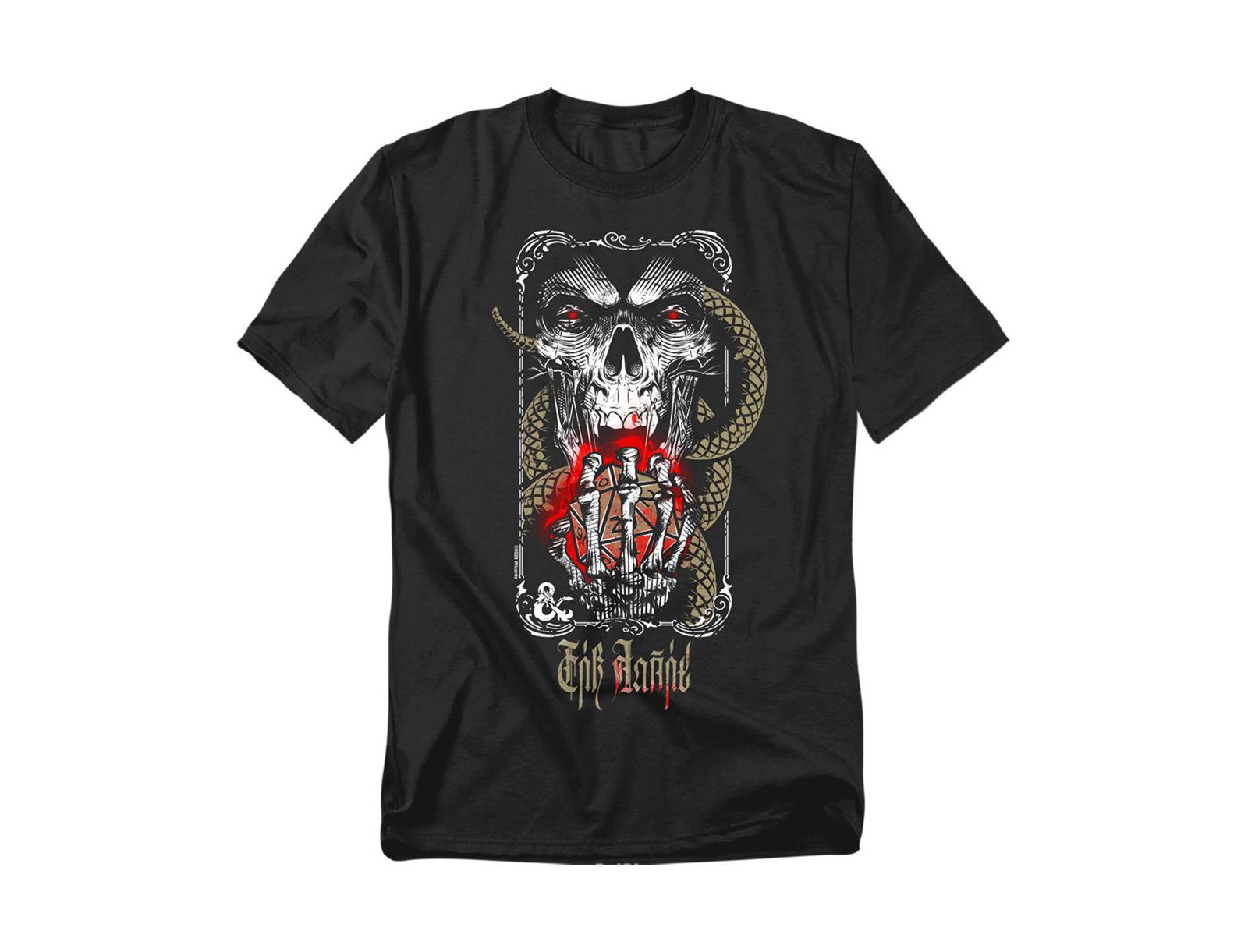 D&D Men's Dungeons And Dragons Lich For Chaos T-Shirt