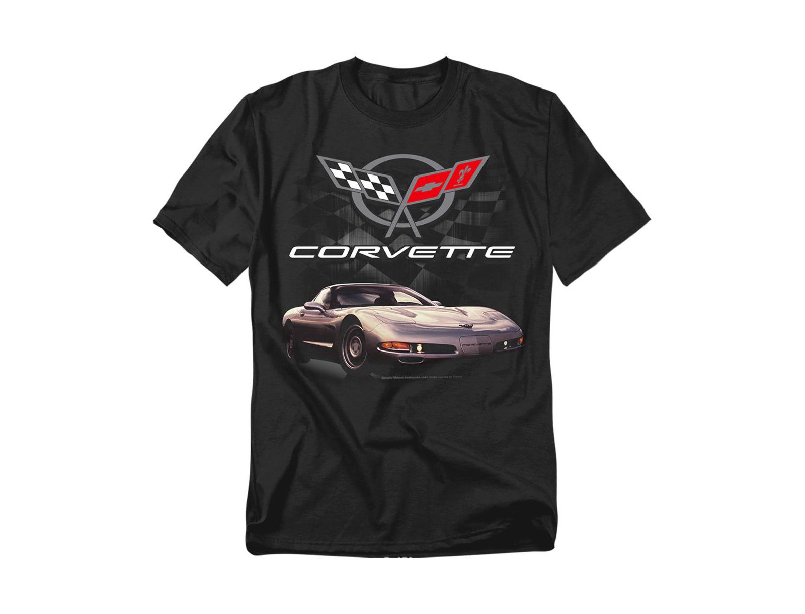 Футболка Corvette Big & Tall Chevrolet Checkered