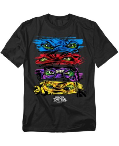 Teenage Mutant Ninja Turtles Men's Out Of The Shadows Group Stacked Masks T-Shirt