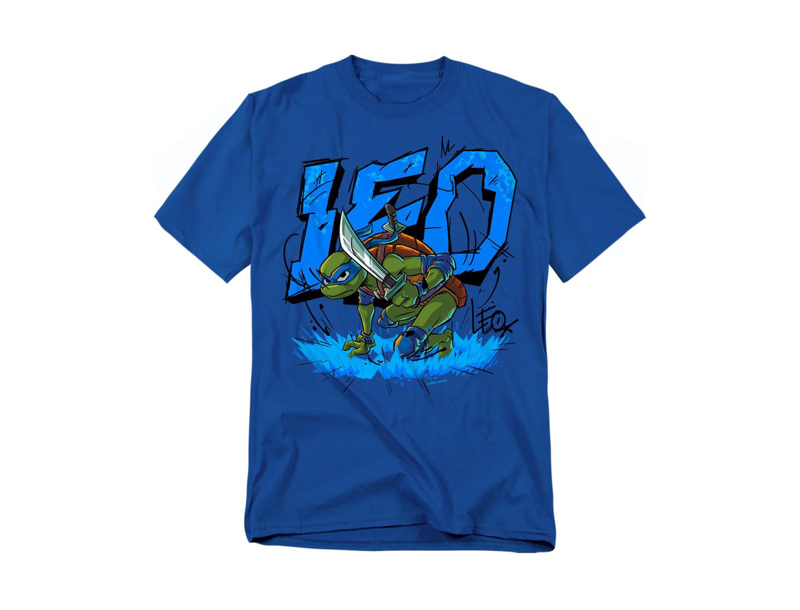 Teenage Mutant Ninja Turtles Big & Tall Tales Of The Leo Groundbreaking T-Shirt