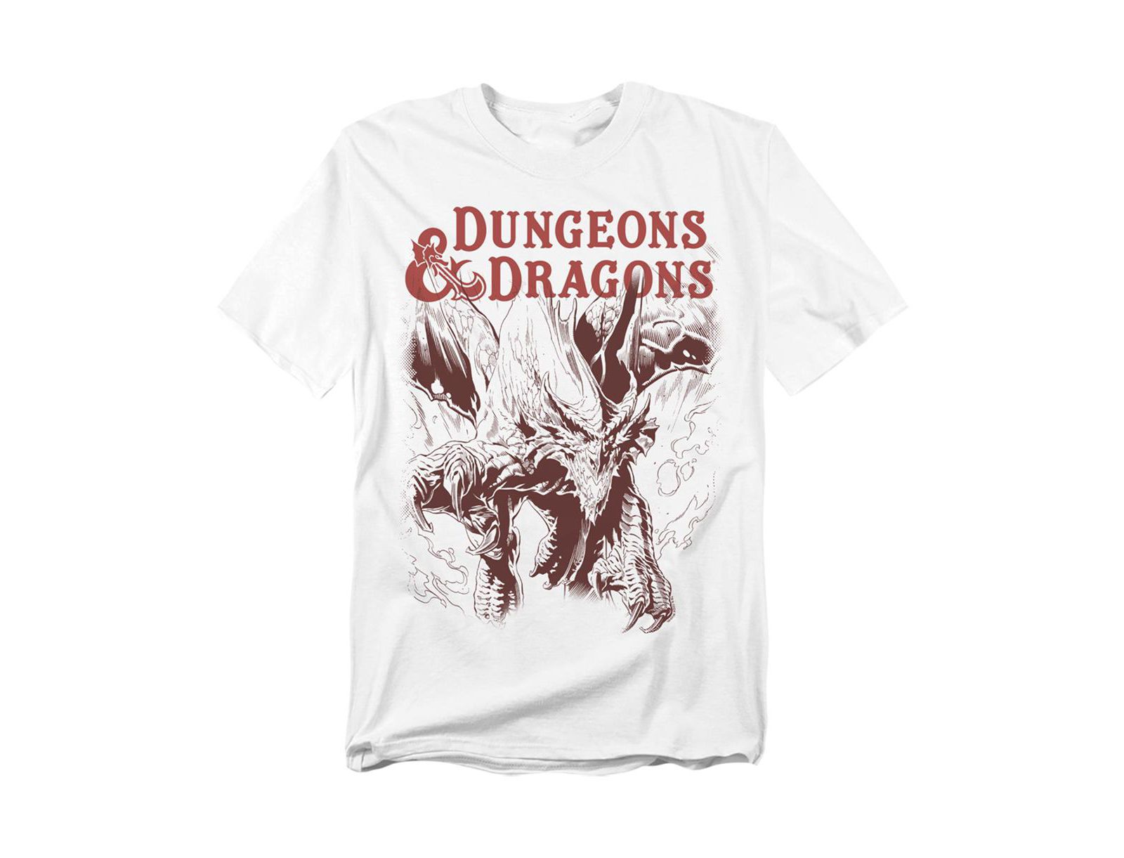 D&D Big & Tall Dungeons and Dragons Striking Dragon T-Shirt