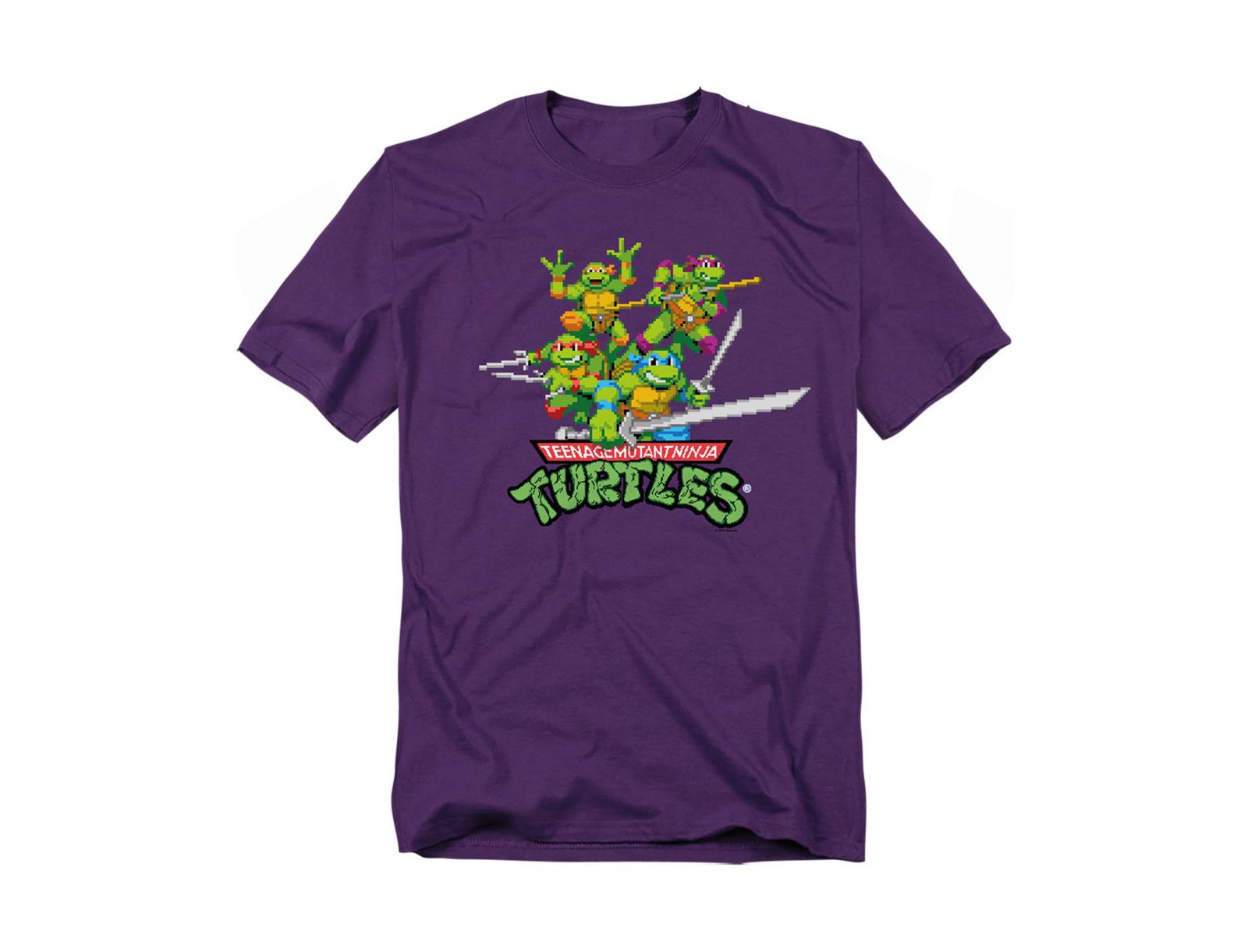 Teenage Mutant Ninja Turtles Big & Tall TMNT Retro Arcade T-Shirt