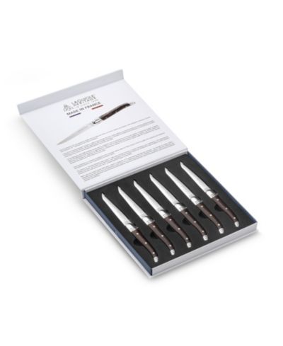 Набор ножей для стейка LAGUIOLE HERITAGE Stainless Steel 6-Pc. Premium