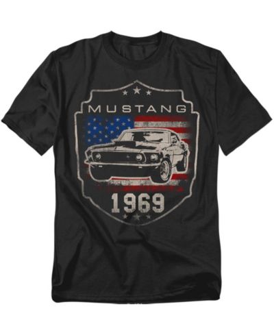 Mustang Men's Ford 1969 Flag T-Shirt