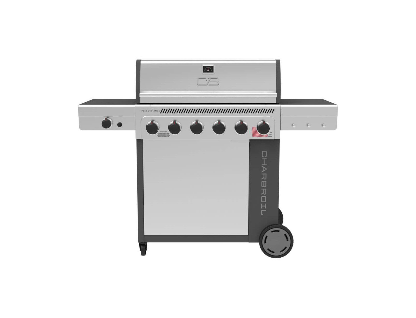 Char-Broil Performance Series FlavorMax 6-Burner Gas Grill - Stainless