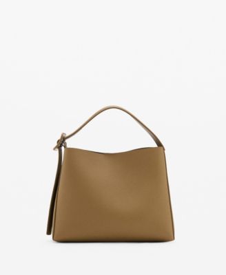 Женская мини-сумка-шоппер MANGO Buckle Mini Shopper Bag