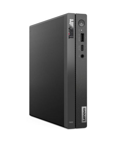 Компьютер Lenovo ThinkCentre neo 50q Gen 4 Tiny, Intel Core i5-13420H 2.1GHz, 16GB RAM, 256GB SSD, Windows 11 Pro, Black