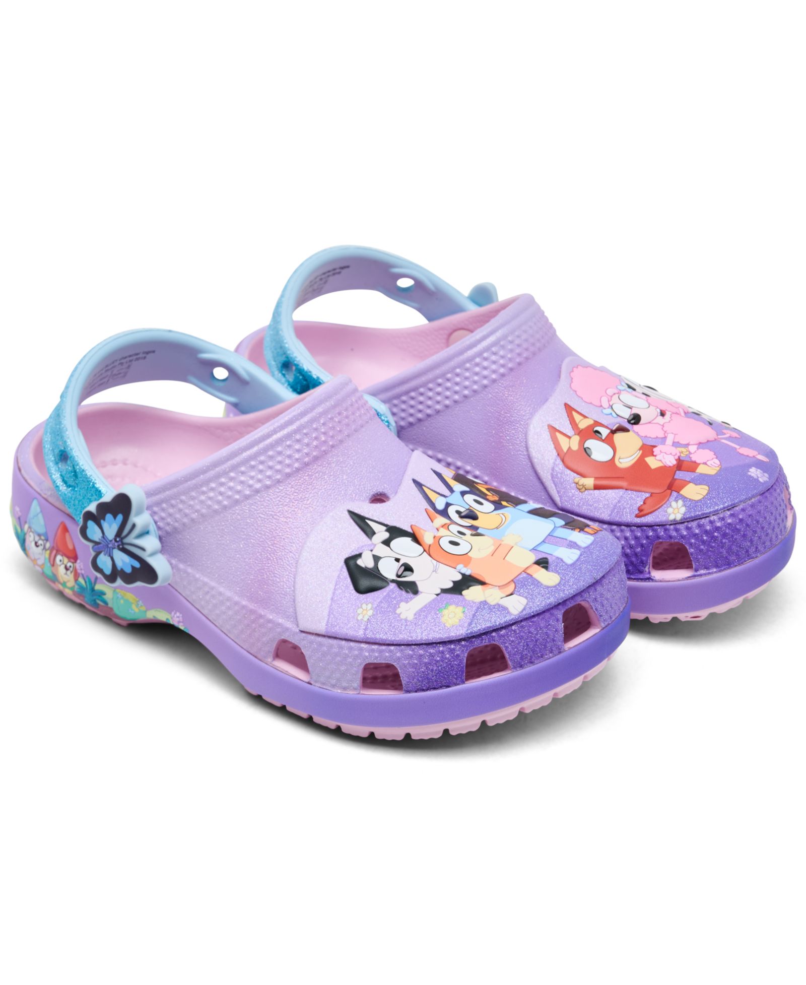 Детские классические сандалии Crocs x Bluey Toddler Classic Clogs