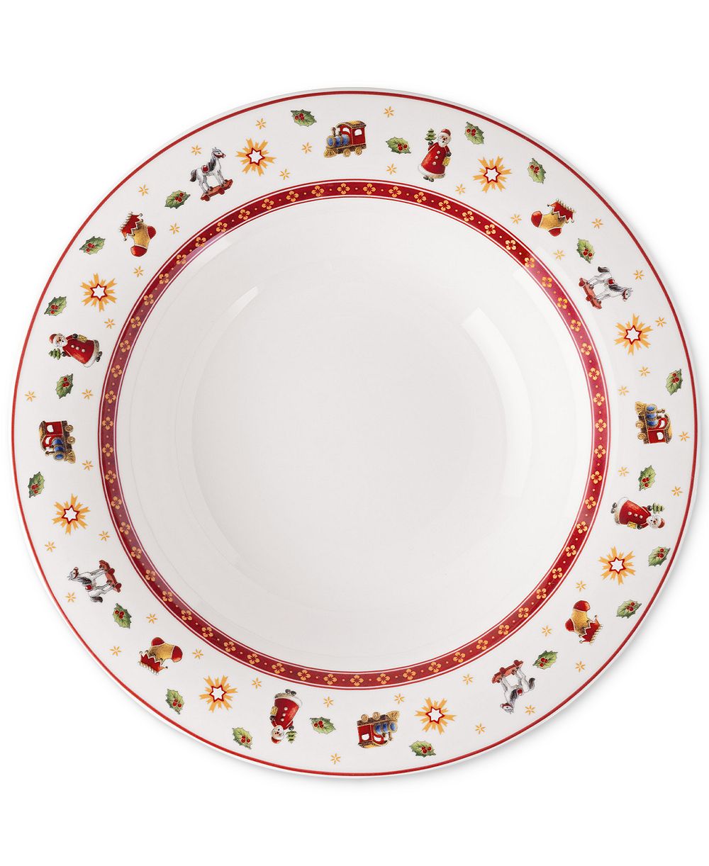 Круглая суповая тарелка Villeroy & Boch Toys Delight белая