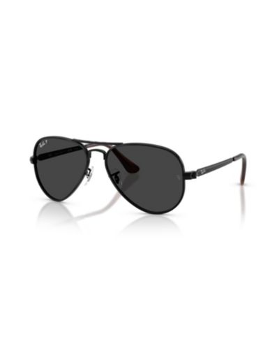 Ray-Ban унисекс поляризационные очки Aviator Max RB3925