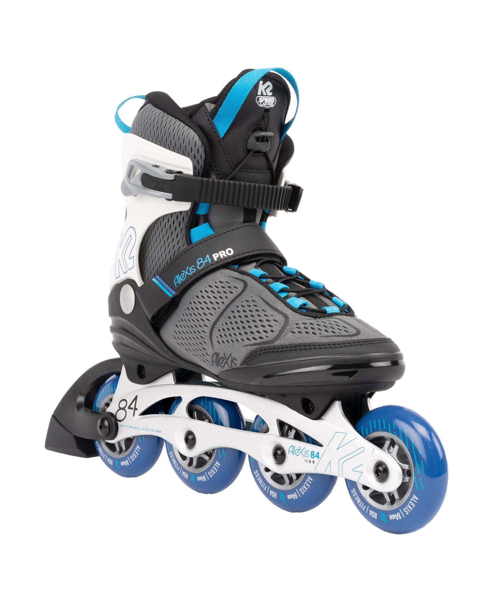 K2 Alexis 84 Pro Gray-Blue Женские Inline Skates