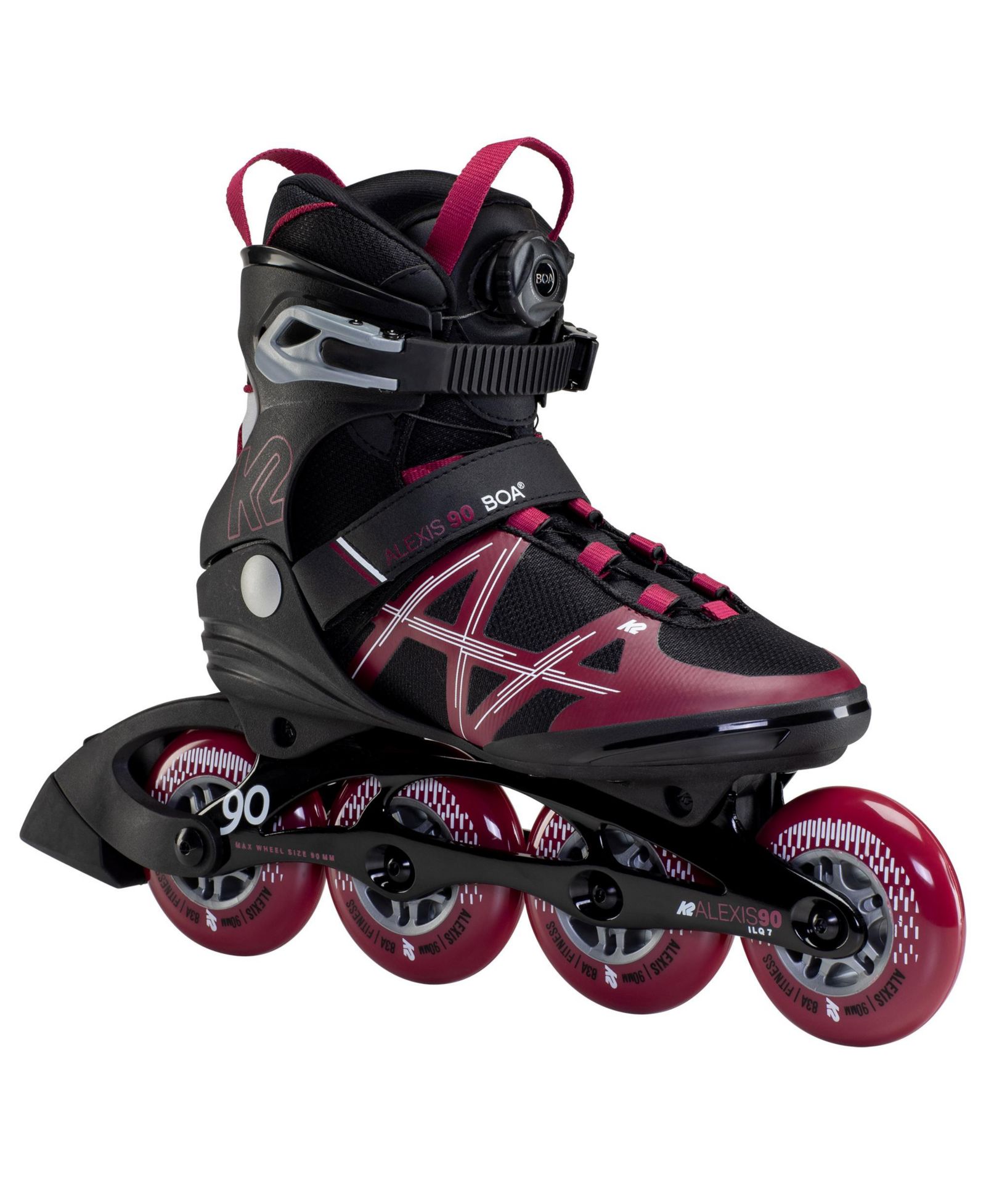 K2 Alexis 90 Boa женские роликовые коньки