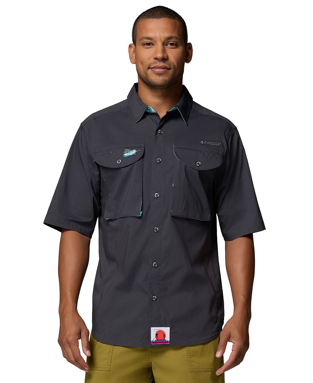 Columbia Men's Bonefish Flats Short-Sleeve Shirt