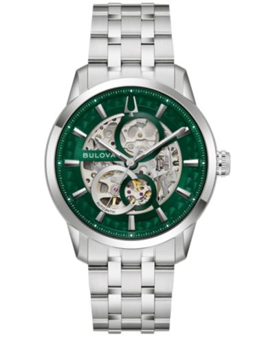 Мужские классические часы Bulova Sutton Automatic, Stainless Steel, 40mm
