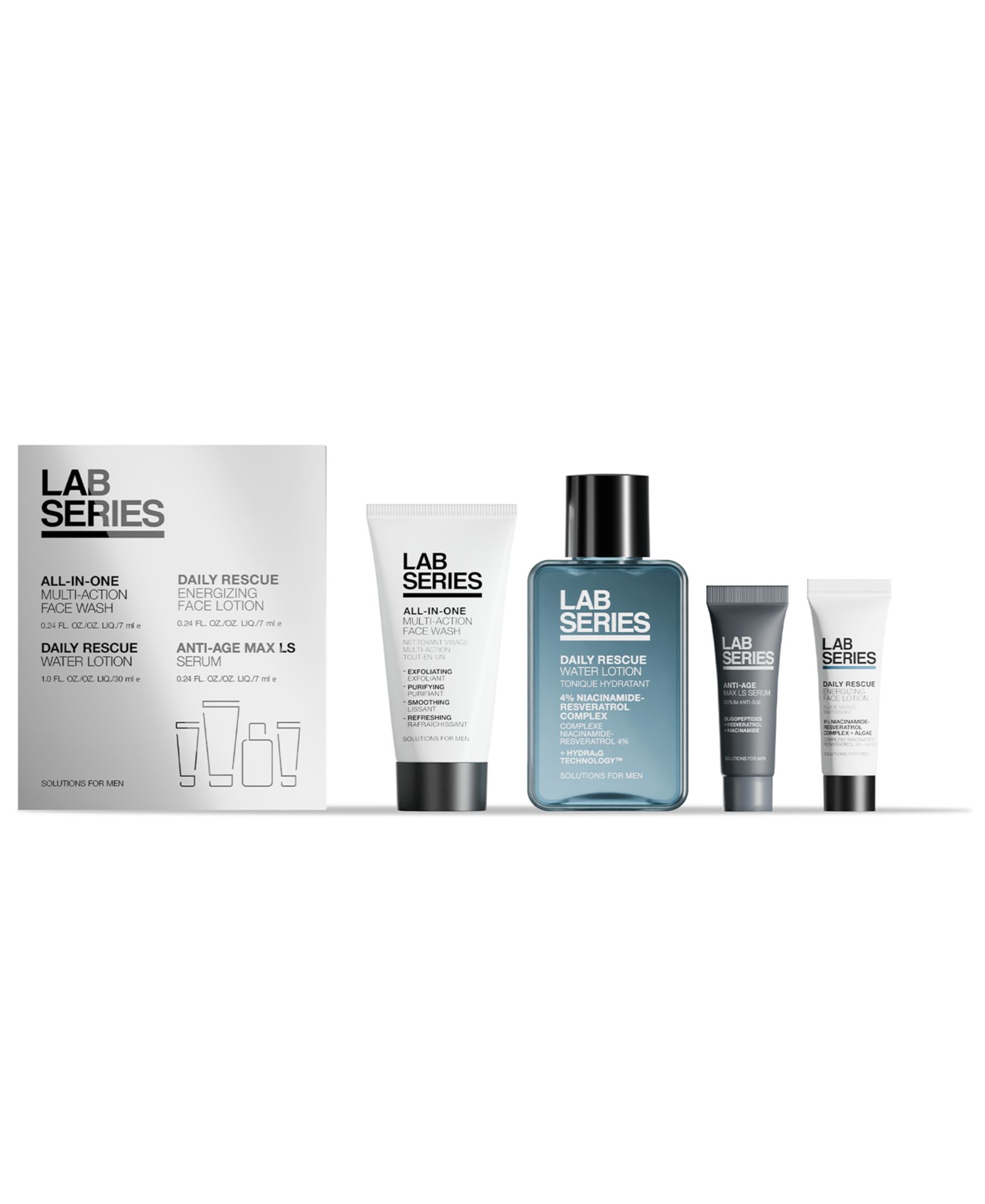 Набор по уходу за кожей для мужчин Lab Series Essentials