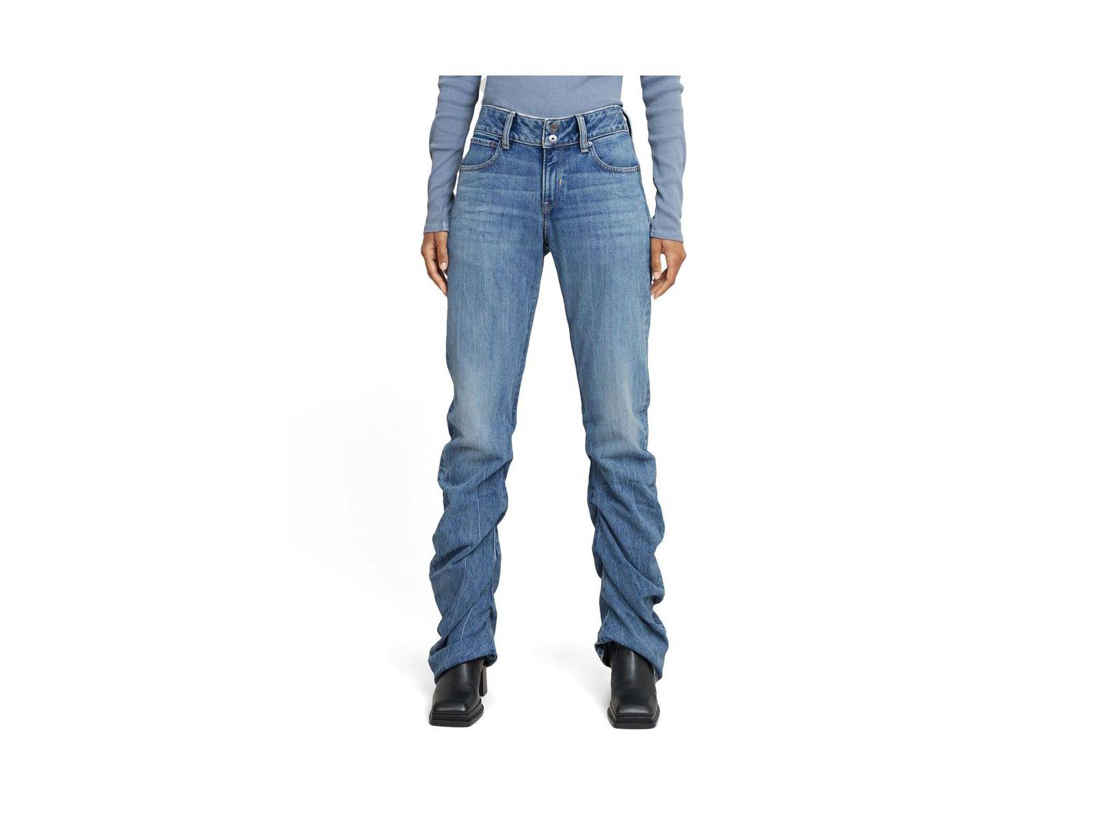 G-Star Women's G-Staq Low Bootcut Jeans