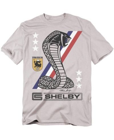 Мужская футболка Shelby Cobra Carroll Shelby Racing Stripe Snake