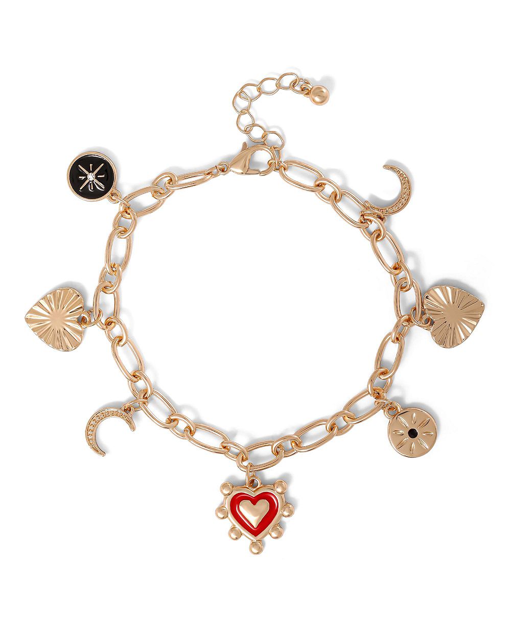 Jessica Simpson -Tone Charm Bracelet