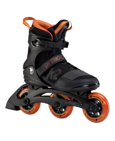 Роликовые коньки K2 Trio LT 100 Black Orange Men's Urban Inline Skates