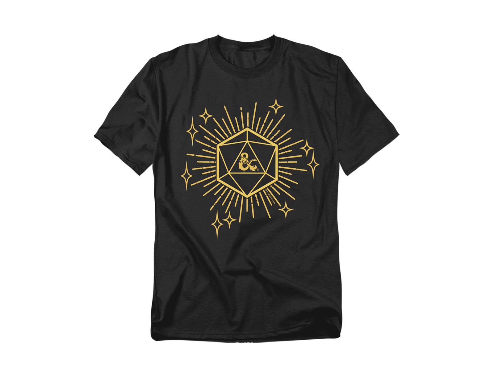D&D Big & Tall Dungeons And Dragons Year Of The Dragon Lucky D20 T-Shirt