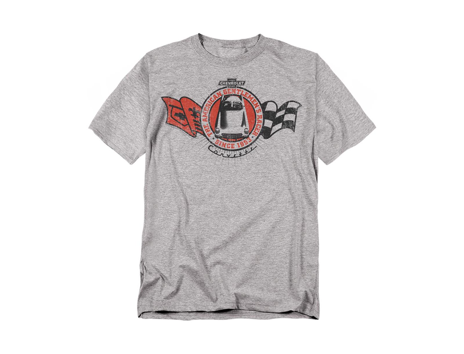 Corvette Big & Tall Chevrolet Gentlemens Racer T-Shirt