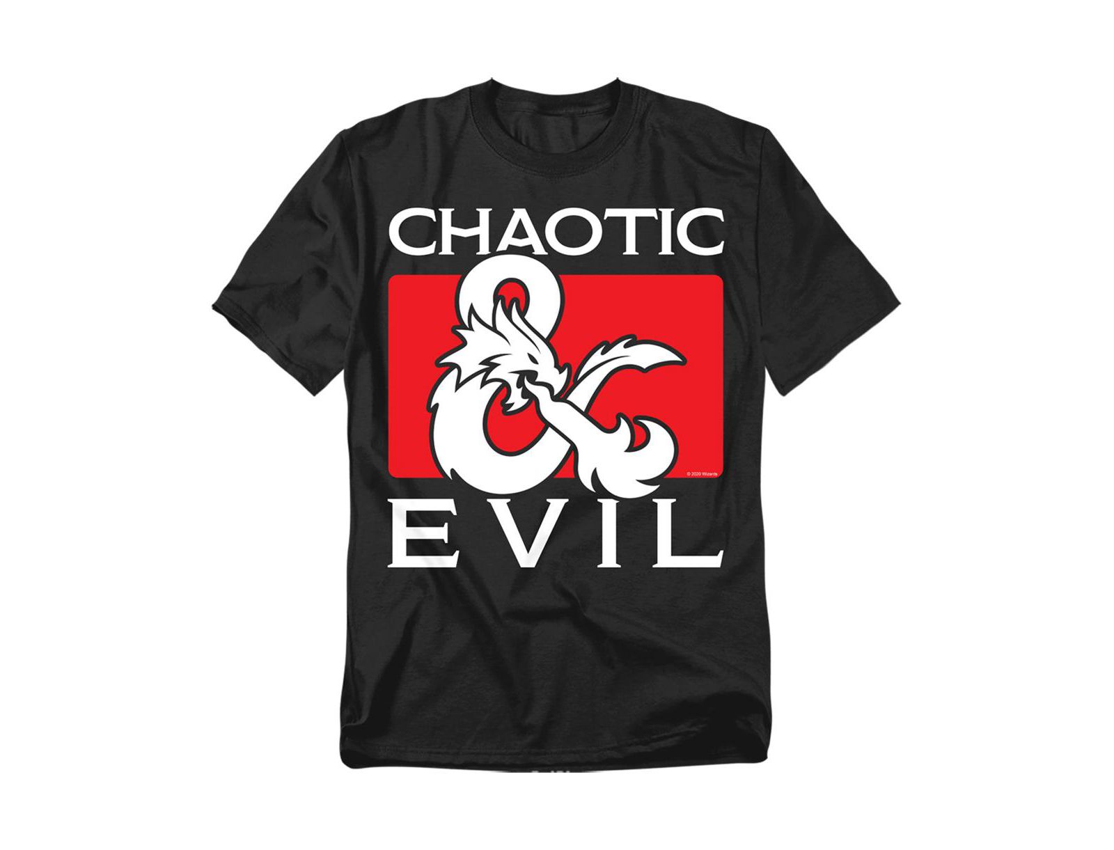 D&D Big & Tall Dungeons And Dragons Chaotic Evil T-Shirt