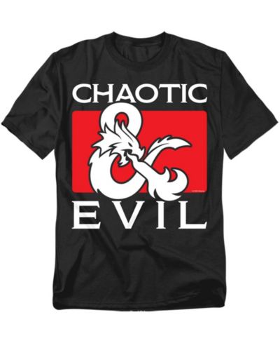 D&D Big & Tall Dungeons And Dragons Chaotic Evil T-Shirt