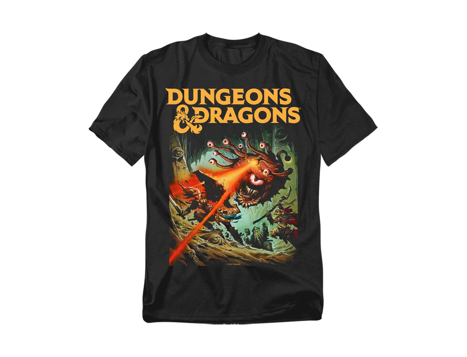 D&D Men's Dungeons And Dragons Beholder Strike T-Shirt