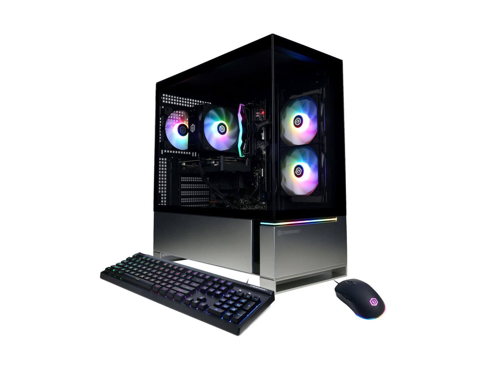Игровой компьютер CyberPower Gamer Master, AMD Ryzen 7 8700F, 16GB RAM, NVIDIA GeForce RTX 5060, 1TB SSD