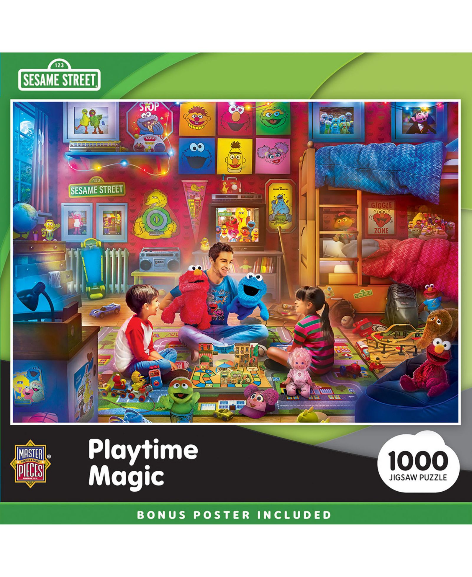 Sesame Street Пазл из 1000 деталей Playtime