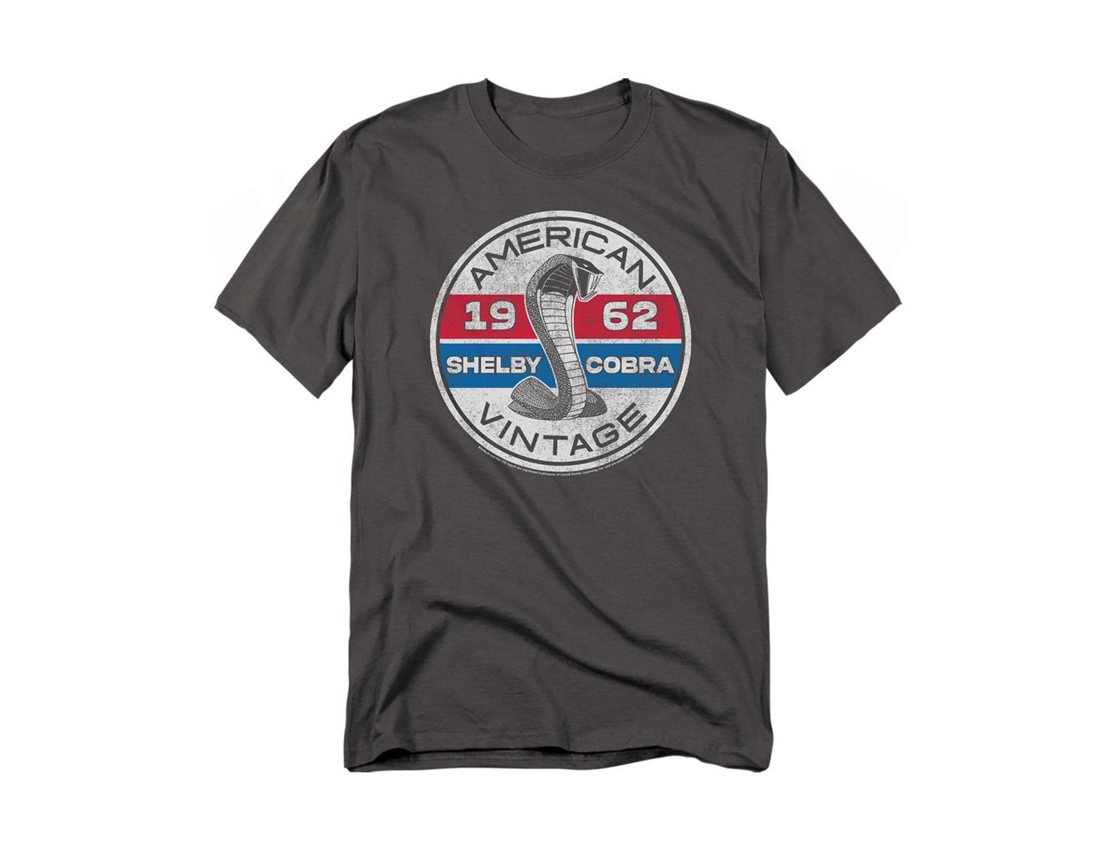 Shelby Cobra Big & Tall Carroll Shelby Vintage Circle T-Shirt