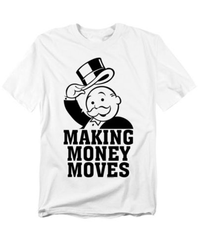 MONOPOLY Men's Making Money Moves T-Shirt