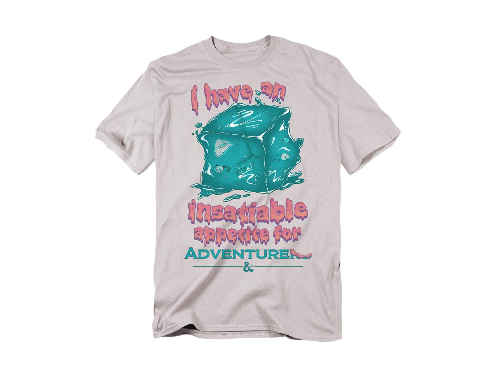 D&D Men's Dungeons And Dragons Insatiable Gelatinous Cube T-Shirt