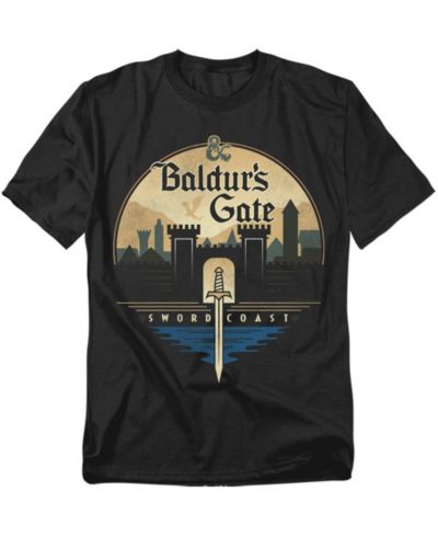 D&D Big & Tall Dungeons And Dragons Baldur's Gate T-Shirt