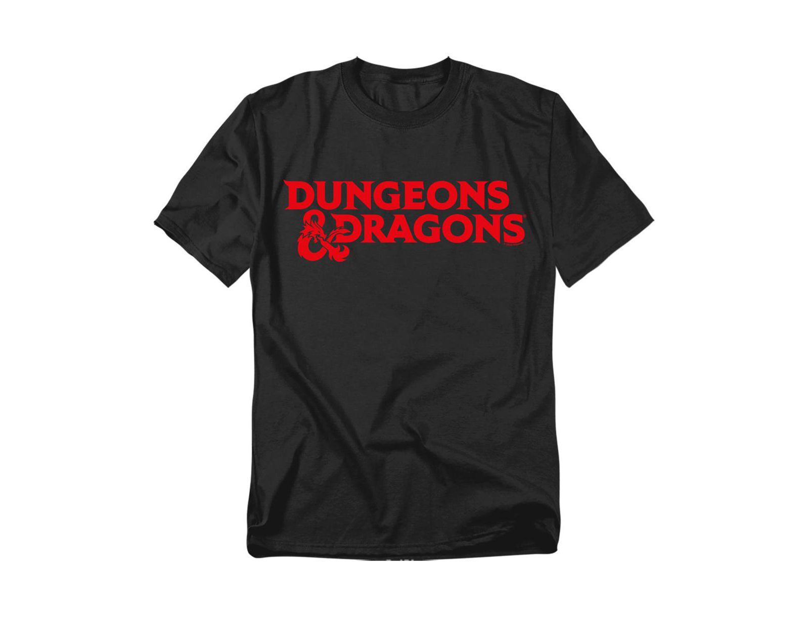 Футболка D&D Big & Tall Dungeons Dragons с полным логотипом