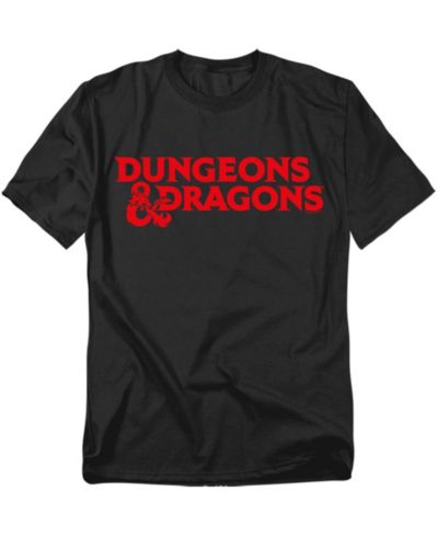 Футболка D&D Big & Tall Dungeons Dragons с полным логотипом