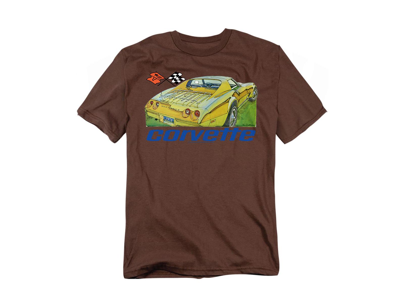 Corvette Men's Chevy Chevrolet 74 T-Shirt