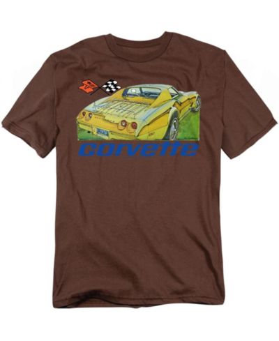 Мужская футболка Corvette Chevy Chevrolet 74