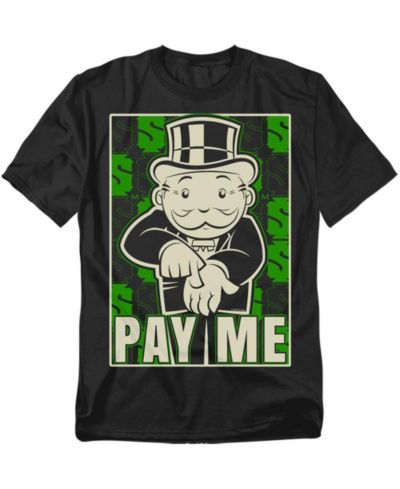 MONOPOLY Men's Pay Me T-Shirt