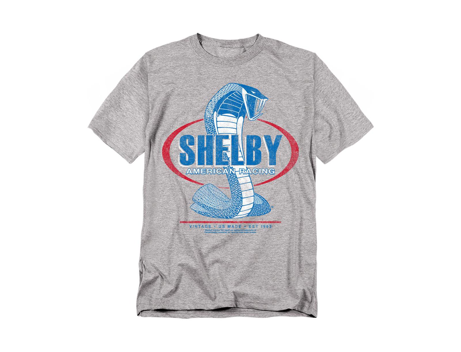 Shelby Cobra Big & Tall Carroll Shelby American Racing T-Shirt